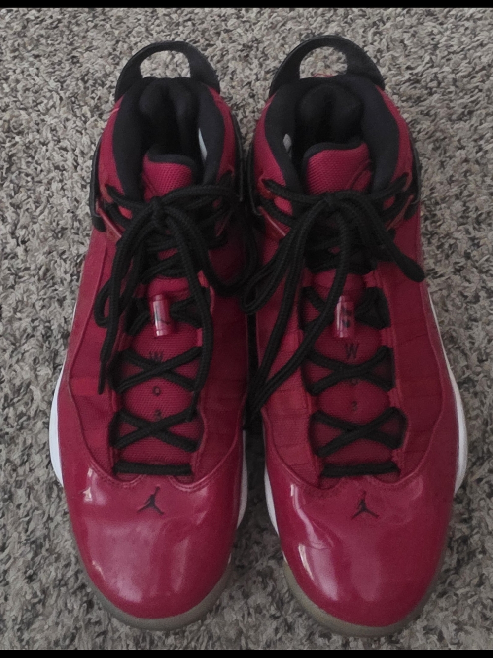 Nike Air Jordan Red Men's Athletic Shoes